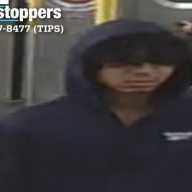 The NYPD released new surveillance images of a suspect who allegedly groped a 21-year-old woman who fell asleep on an E train in Forest Hills in November.