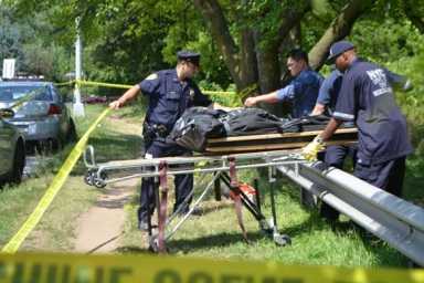 The skeletal remains that were found along the Jackie Robinson Parkway in the confines of the 104th Precinct in Ridgewood in August has been identified as a Brooklyn woman and the investigation has been reclassified as a homicide by the Office of the Chief Medical Examiner.