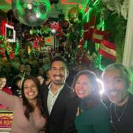 Brian Romero alongside Assembly Members Catalina Cruz and Jessica González-Rojas at Monday's kickoff event. Photo courtesy of Brian Romero.