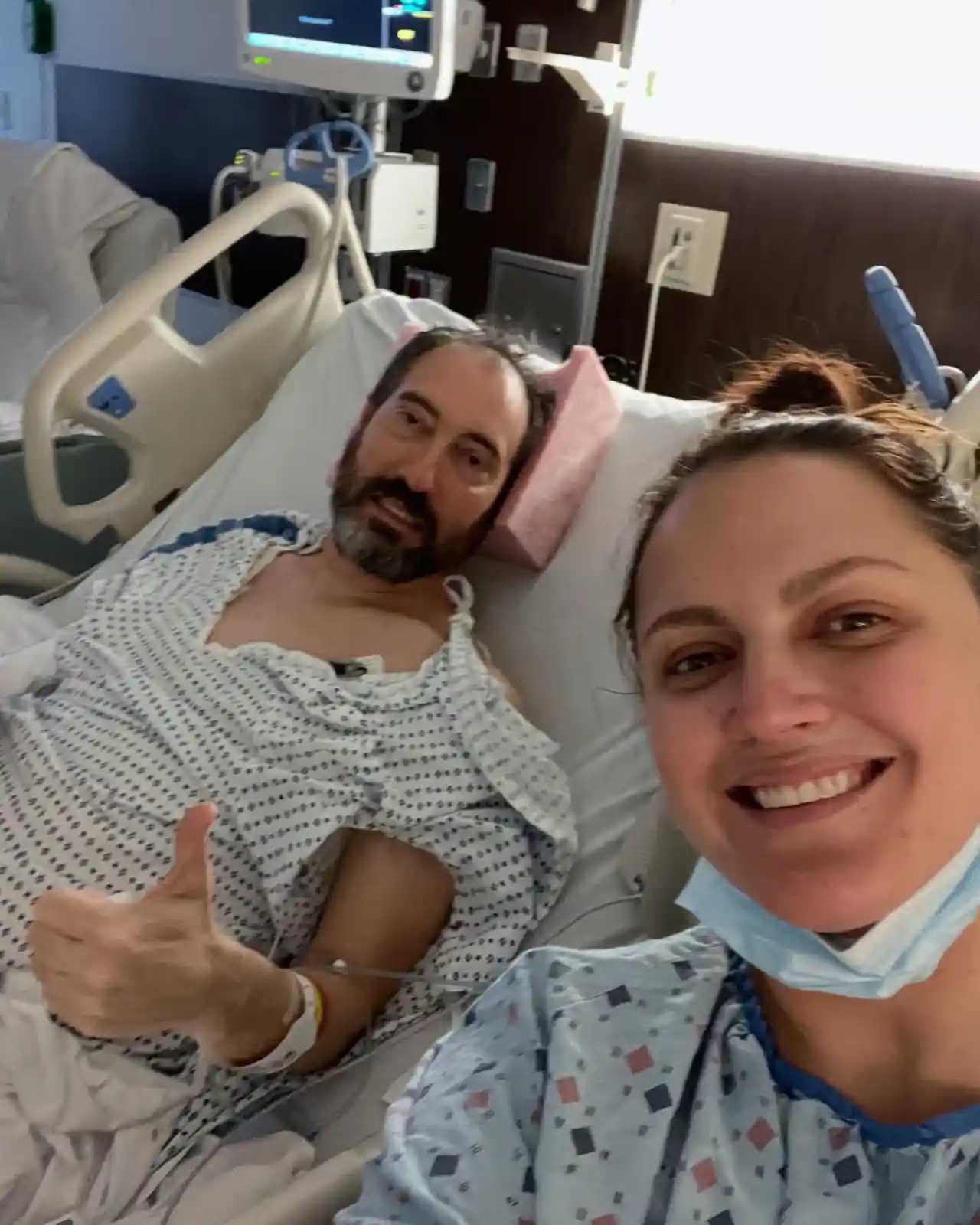 Maggie Goodman and Thomas Coveney worked in the same school but barely knew each other before the transplant. 