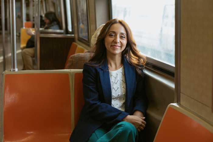 Diana Moreno has picked up the Queens Democratic Party nomination in the race to succeed Mayor Zohran Mamdani in Assembly District 36. Photo via Kara McCurdy/Moreno campaign.