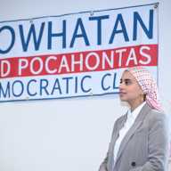 Rana Abdelhamid at a District 36 election forum earlier in January. Photo by Ramy Mahmoud.