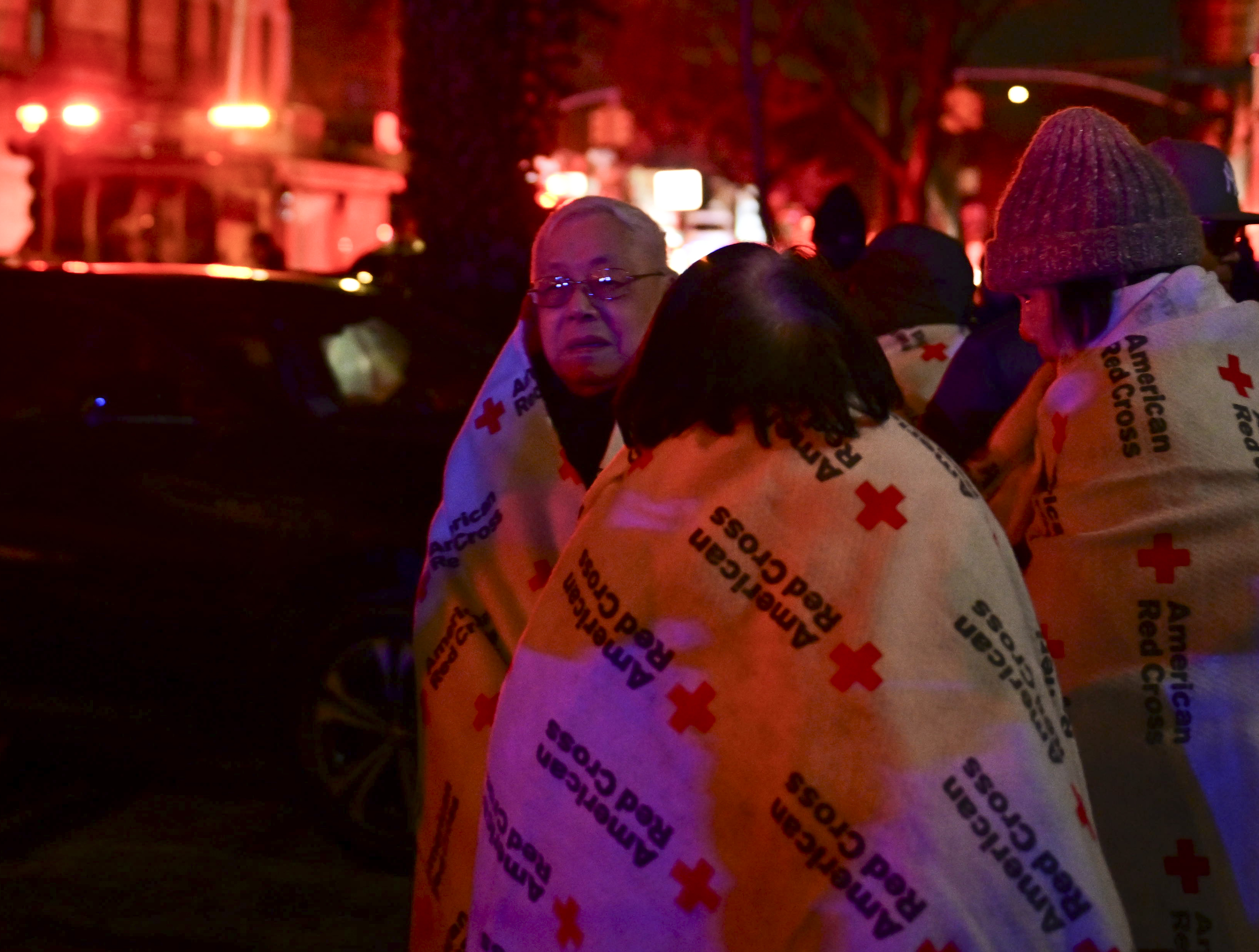 The American Red Cross registered 15 household that were displaced by the fire and set up a reception area at P.S. 239Q at 17-15 Weirfield St. in Ridgewood.