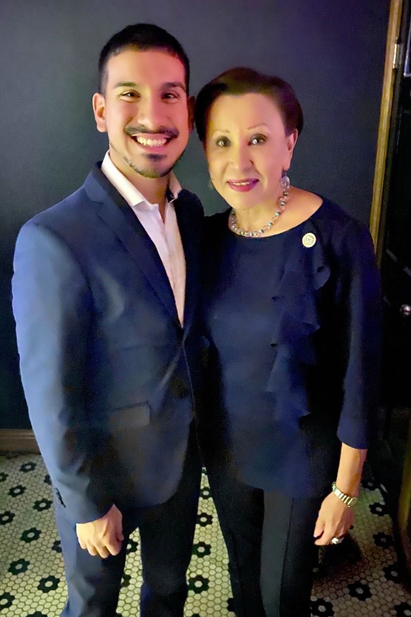 U.S. Rep. Nydia Velázquez has endorsed Brian Romero in the 34th Assembly District. Photo via Brian Romero.