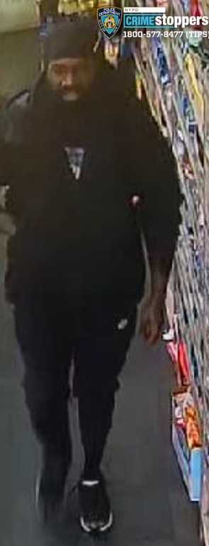 Cops are looking for the suspect who allegedly punched out a victim before stealing his wallet in Rockaway Beach. 