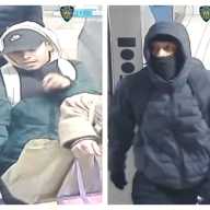 Cops are looking for these suspects who allegedly stole $3,000 in merchandise from the Sunglass Hut in the Queens Center Mall in December.