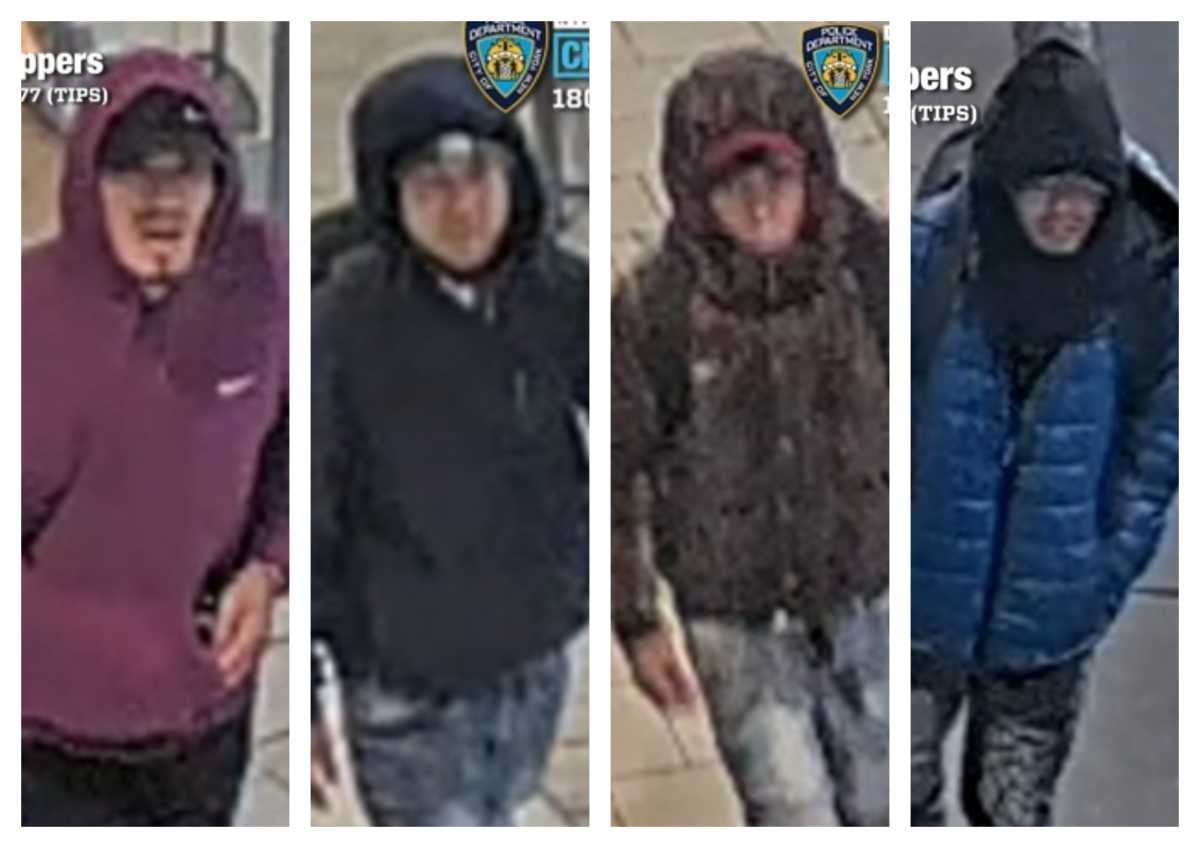 Four suspects steal $30K worth of merch from Sunglass Hut at Queens Center Mall: NYPD - QNS