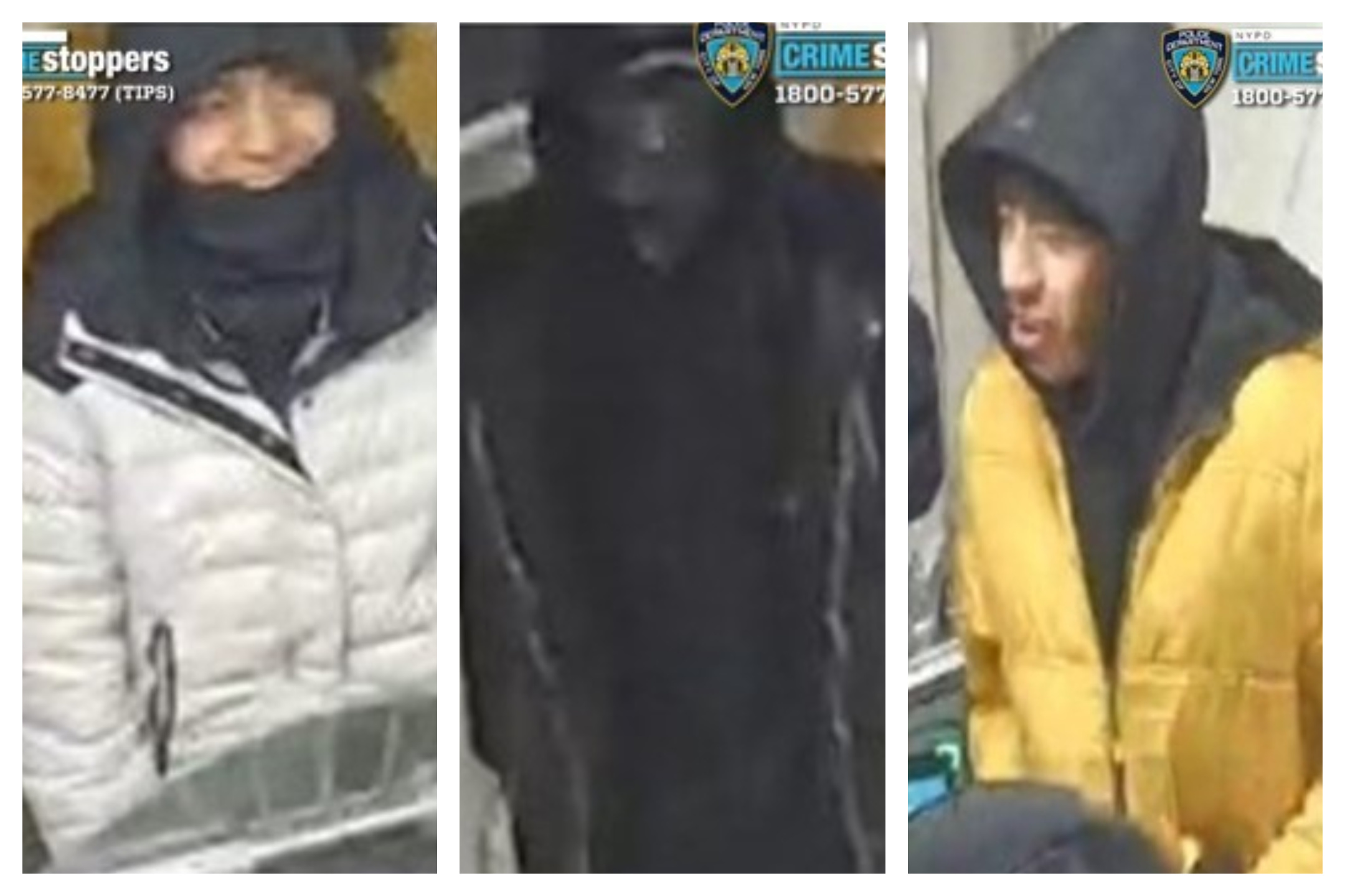 Cops are looking for the suspects who allegedly stabbed a 14-year-old boy on Main Street in Flushing during an armed robbery.