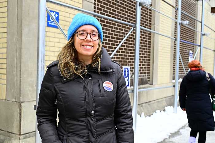 D36 resident Taylor at P.S. 166Q. Photo by Ramy Mahmoud.