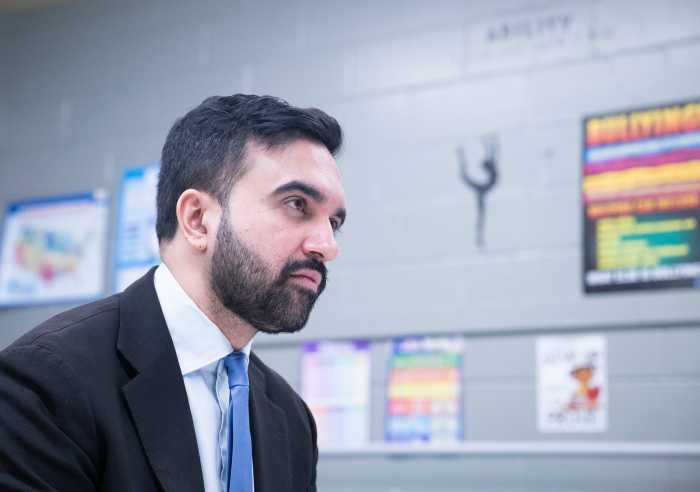 Mayor Mamdani sat down with QNS to dicusss NYCHA and his many initiatives to keep residents warm during the winter months and cool during the summer months. Photo by Lloyd Mitchell.