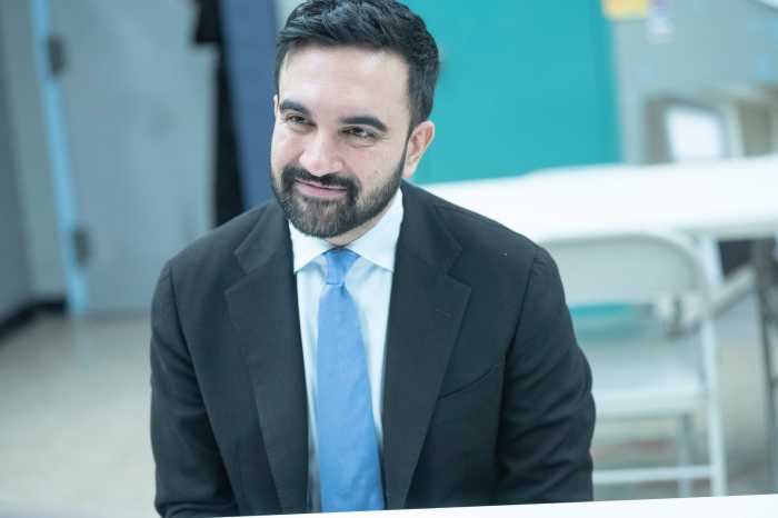 Mayor Mamdani sat down with QNS to dicusss NYCHA and his many initiatives to keep residents warm during the winter months and cool during the summer months. Photo by Lloyd Mitchell.