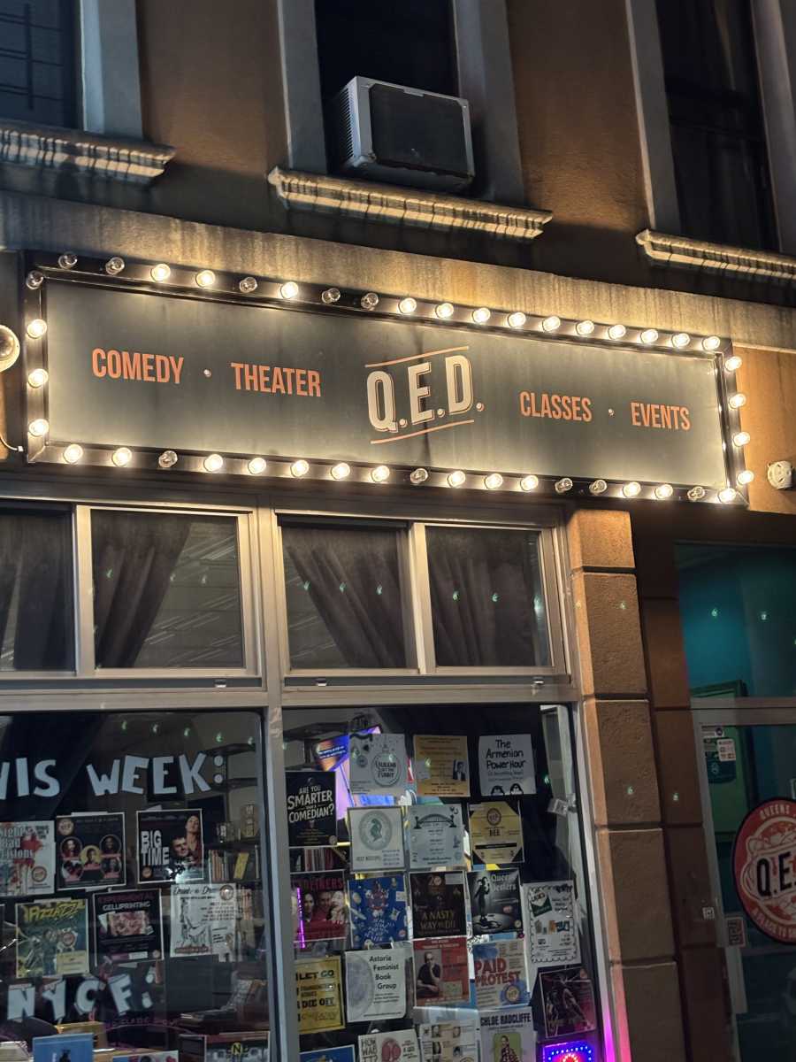 A burst of new energy! – Q.E.D.’s new owner celebrates one year at her favorite comedy and entertainment venue