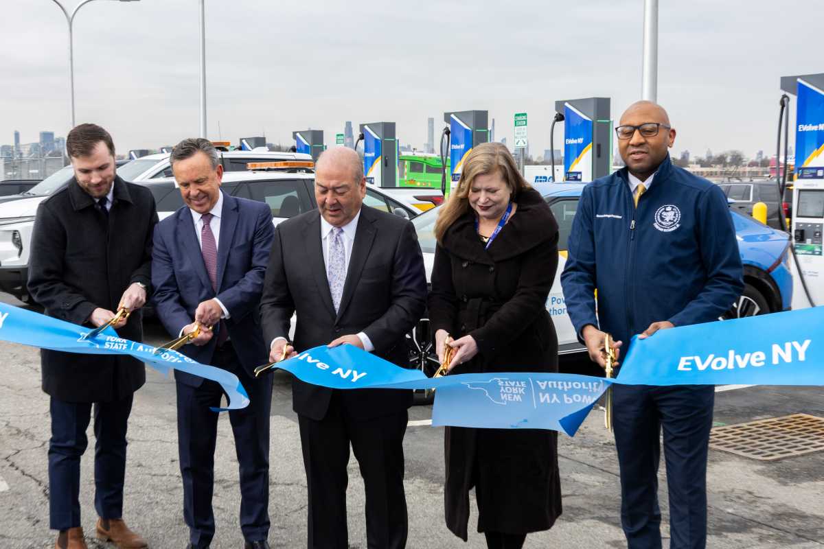 NYPA, Port Authority install fast EV chargers at LaGuardia Airport - QNS