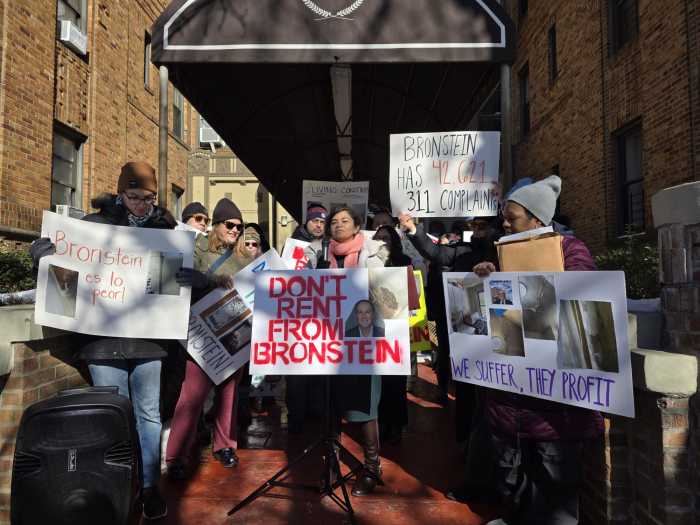 Farah Salam addresses the rally. Photo by Shane O'Brien.