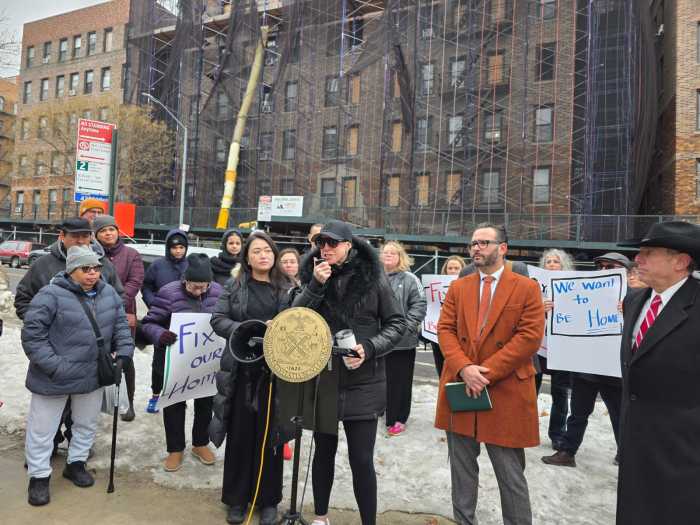 Lauren Koenig was one of many residents displaced by the fire in December 2023. Photo by Shane O'Brien.