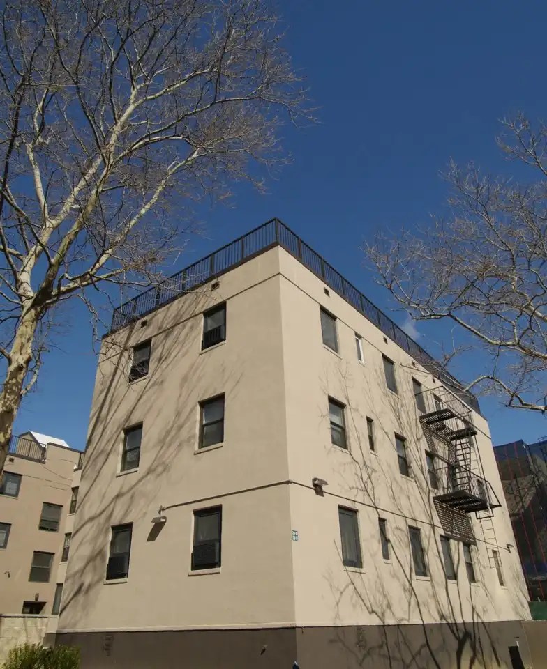 Astoria resident George Tsintzelis was sentenced to 25 years in prison for shoving his 64-year-old mother out of their tied-floor unit at the Marine Terrace apartments in 2024.