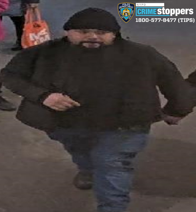 Police say the suspect boarded the train at the Jackson Heights/74th St-Roosevelt Ave transit hub and began arguing with the victim before assaulting him.