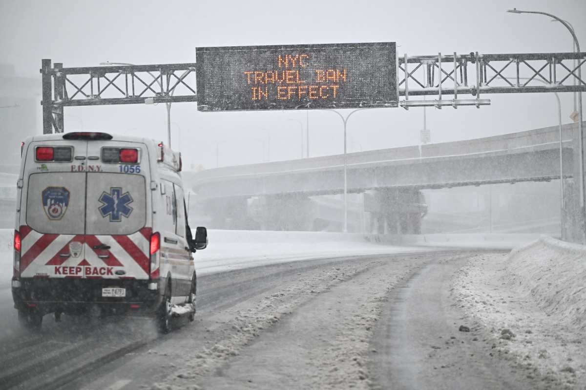 EMS and firefighters raced to a home in Elmhurst after the blizzard on Feb. 23 to rescue a girl who was impaled on a fence.