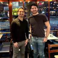 Brian Romero and Andreas Migias. Photo via Brian Romero campaign.