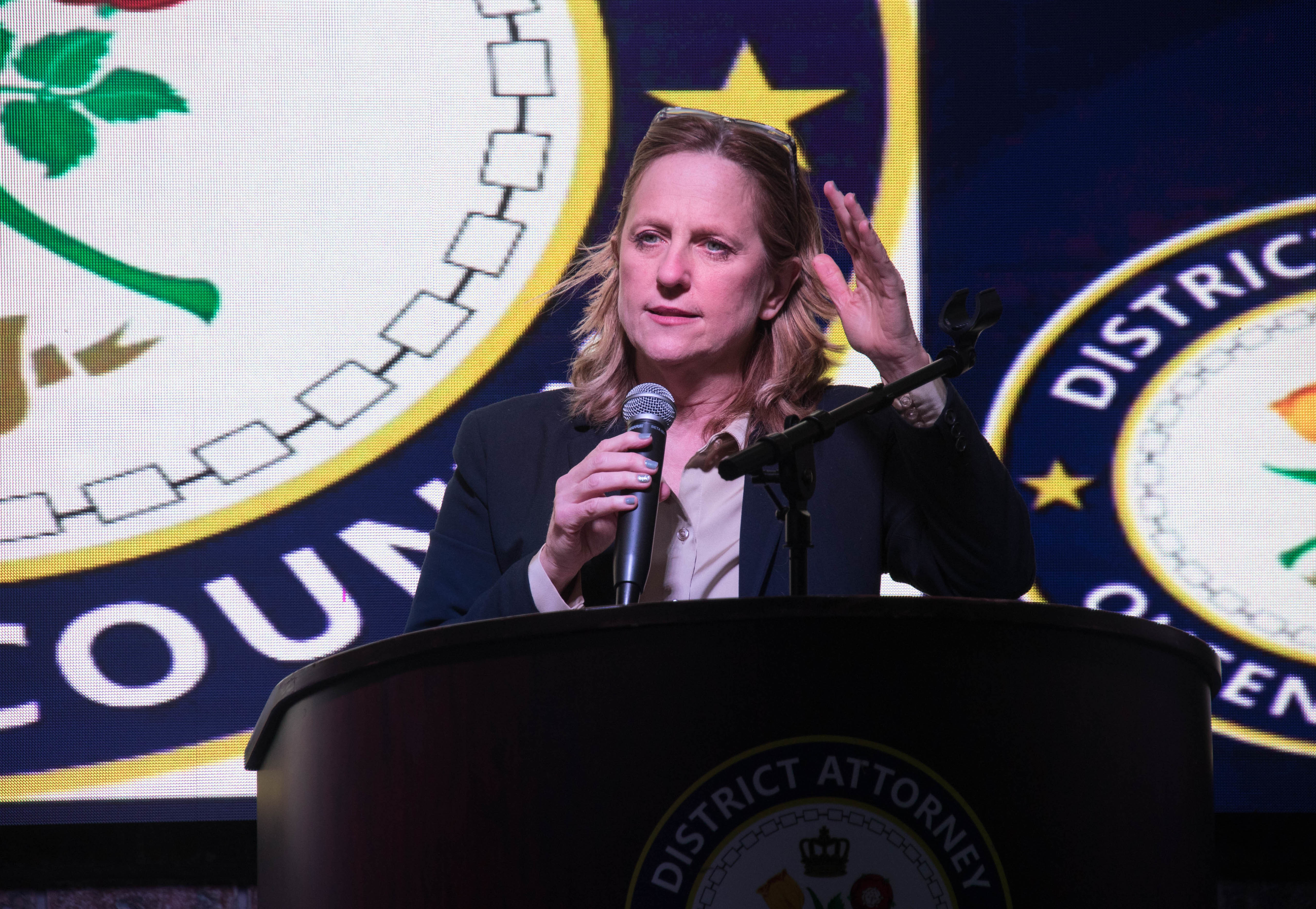 Queens District Attorney Melinda Katz is urging potential victims of phony immigration lawyer Leonardo Ferretti to contact her office after he was charged with stealing more than $15,000 from a Corona woman.