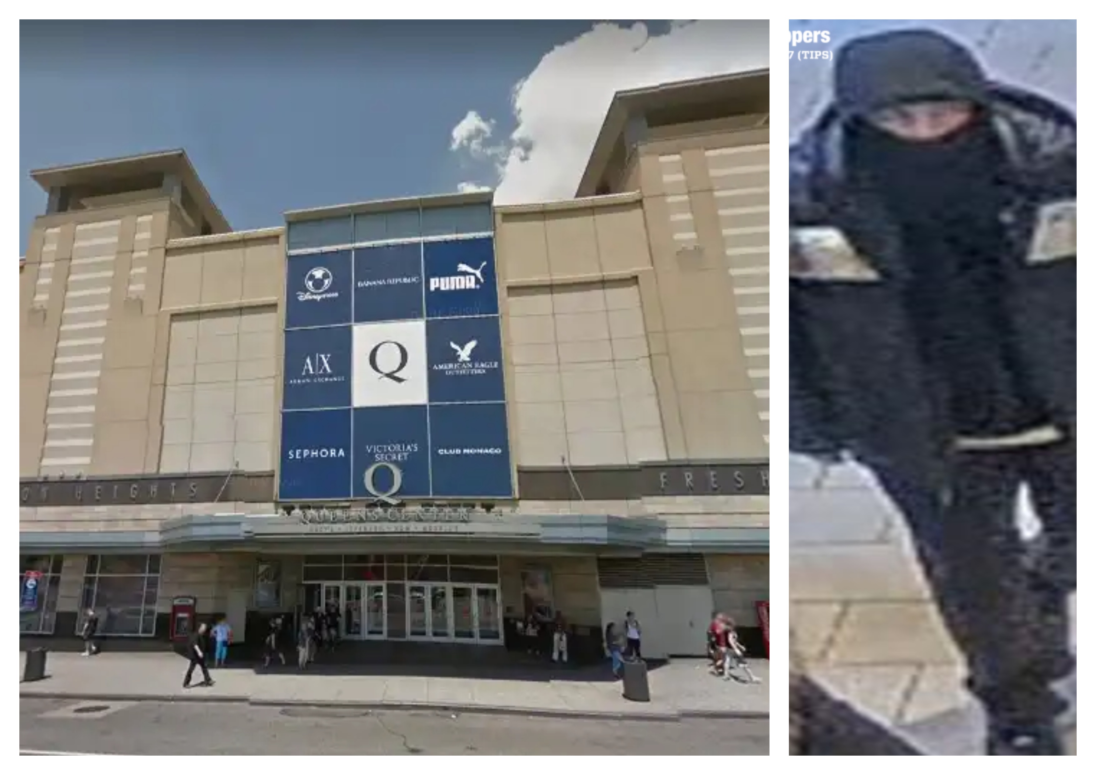 A teenager was rushed to Elmhurst Hospital with lacerations to his face and hand after he was slashed during a brawl at the Queens Center Mall during a brawl, according to the NYPD.