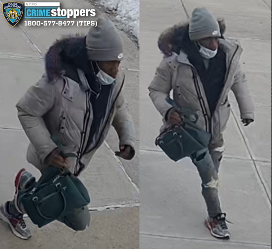 Cops are looking for the suspect who allegedly robbed three women in the same Maspeth neighborhood since late December.