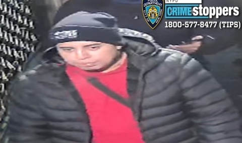 Cops are looking for the suspect who slashed a man in the face with a knife during an argument in a Corona bar.