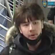 Cops are looking for the suspect who allegedly slashed a 15-year-old boy on an E train in an unprovoked assault in Richmond Hill.