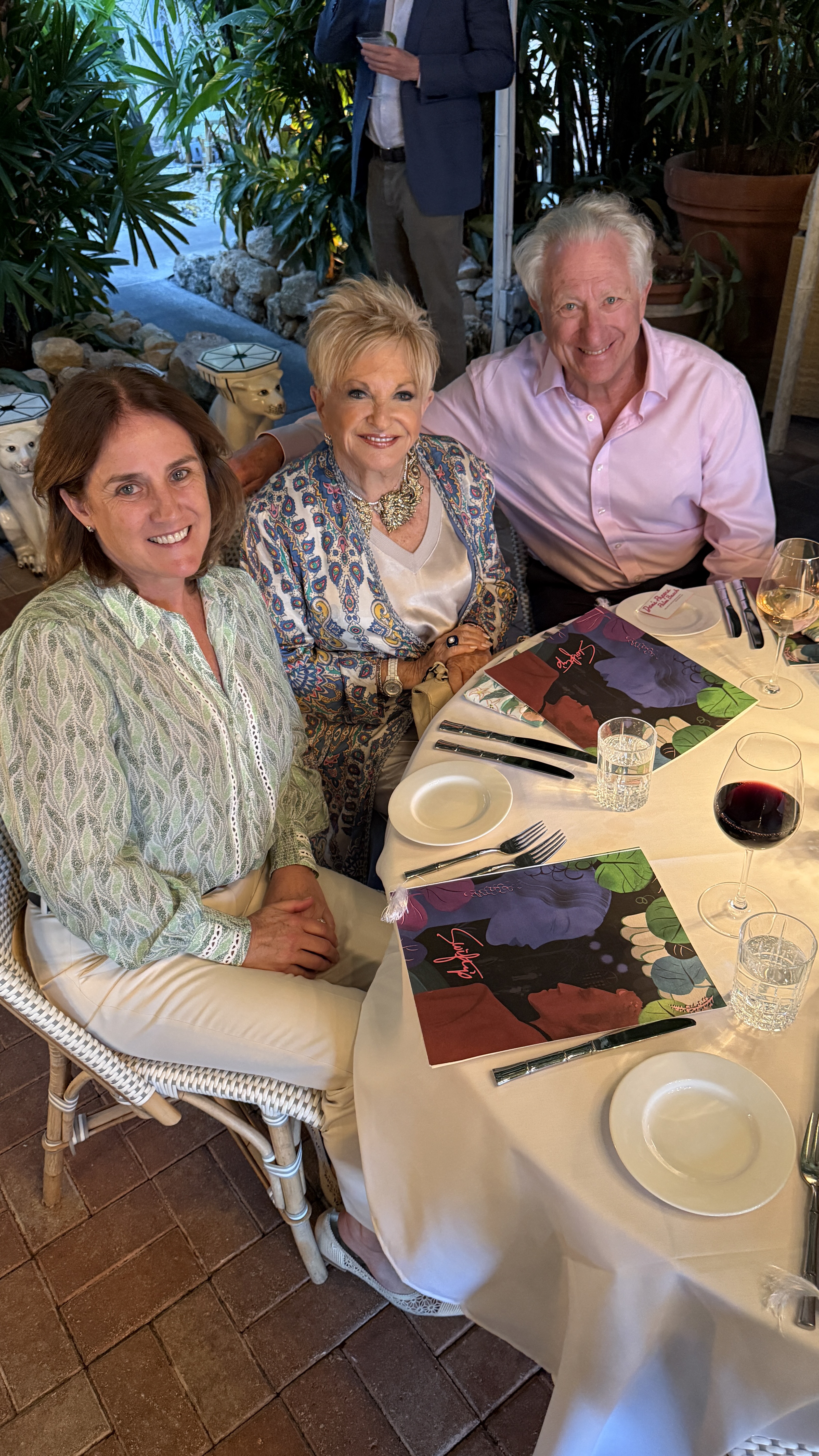 With Jennie Churchill & Laurence Geller