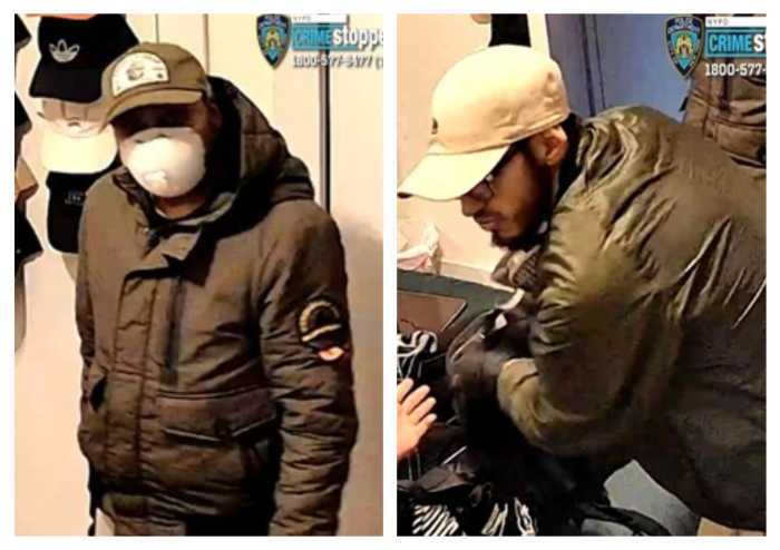 Cops are looking for the two suspects who pretended to be utility company workers during an armed home invasion in Ridgewood.