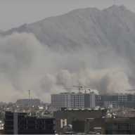 Smoke rises following an explosion, after Israel and the U.S. launched strikes on Iran, in Tehran, Iran, Feb. 28, 2026. Photo via Majid Asgaripour/West Asia News Agency via Reuters