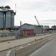 The currently shuttered Harper Street Asphalt Plant at 131-21 Northern Blvd.