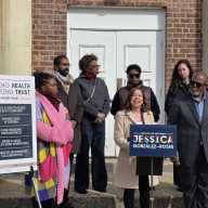 Assembly Member Jessica González-Rojas launches her five-point plan to strengthen neighborhood healthcare on Friday, March 13.
