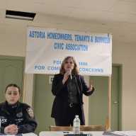 Queens District Attorney Melinda Katz urged homeowners to protect against deed theft during a meeting in Astoria on Wednesday, March 18.