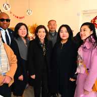 Gov. Kathy Hochul, U.S. Rep. Grace Meng, Queens Borough President Donovan Richards, State Sen. John Liu and Council Member Sandra Ung visited Flushing businesses Saturday, March 14.