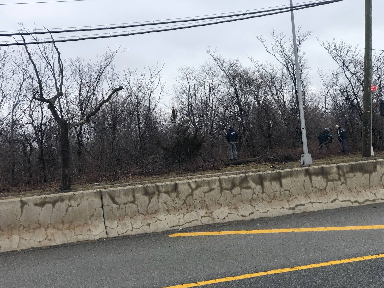 Crime scene investigators continued the search the next day, but they did not recover other body parts. 