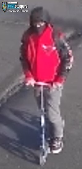 Cops are looking for the suspect who pulled out a firearm and fired multiple times behind a municipal office building in Arverne. 