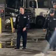 The area around the BP gas station on Fresh Pond Road at Eliot Avenue in Maspeth was cordoned off on March 8 while members of the Emergency Services Unit and the Bomb Squad investigated a suspicious device.