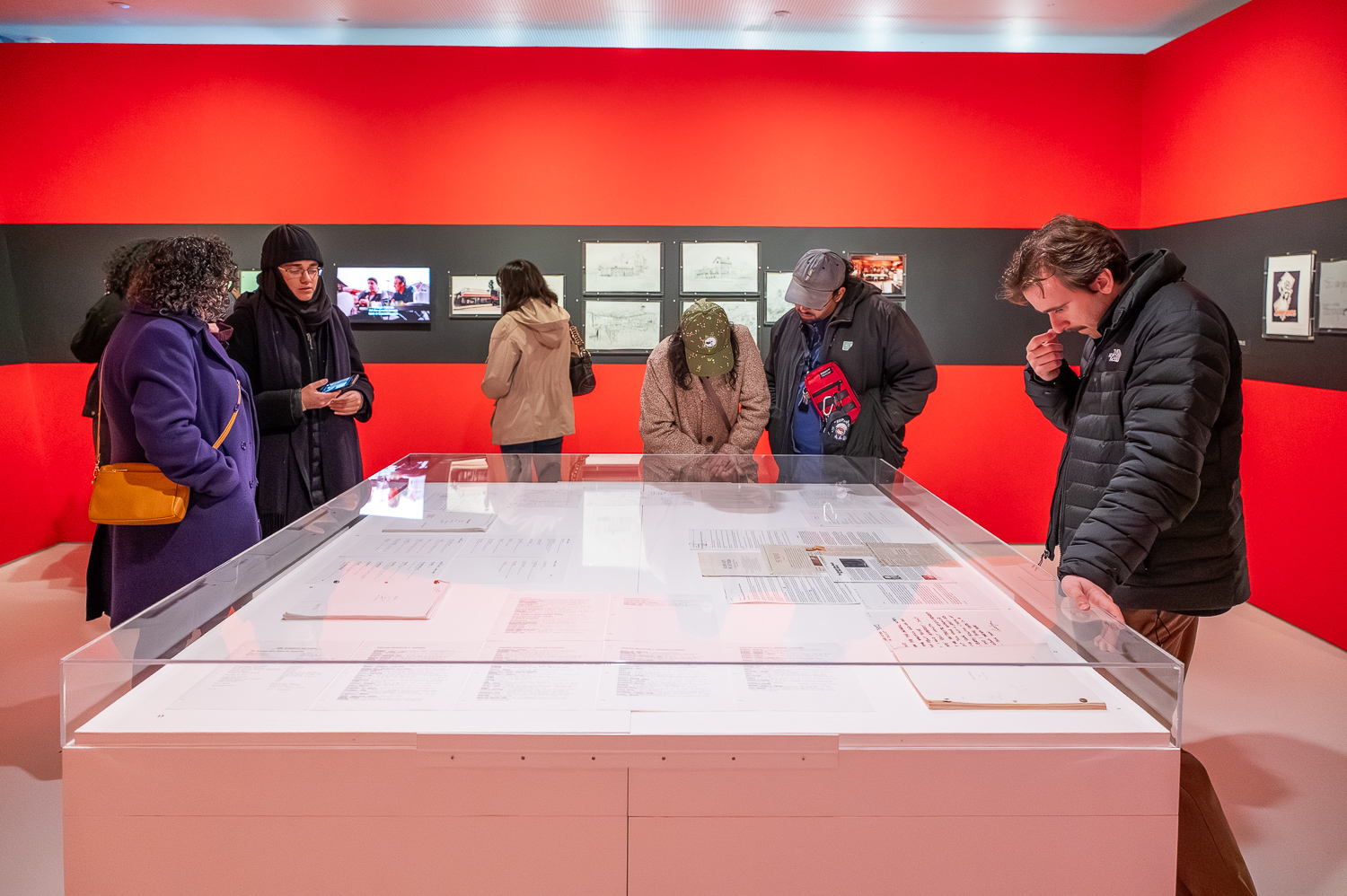 “Stories and Set Designs for The Sopranos,” opened Feb 14 and runs through May 31 in the museum’s Amphitheater Gallery. 