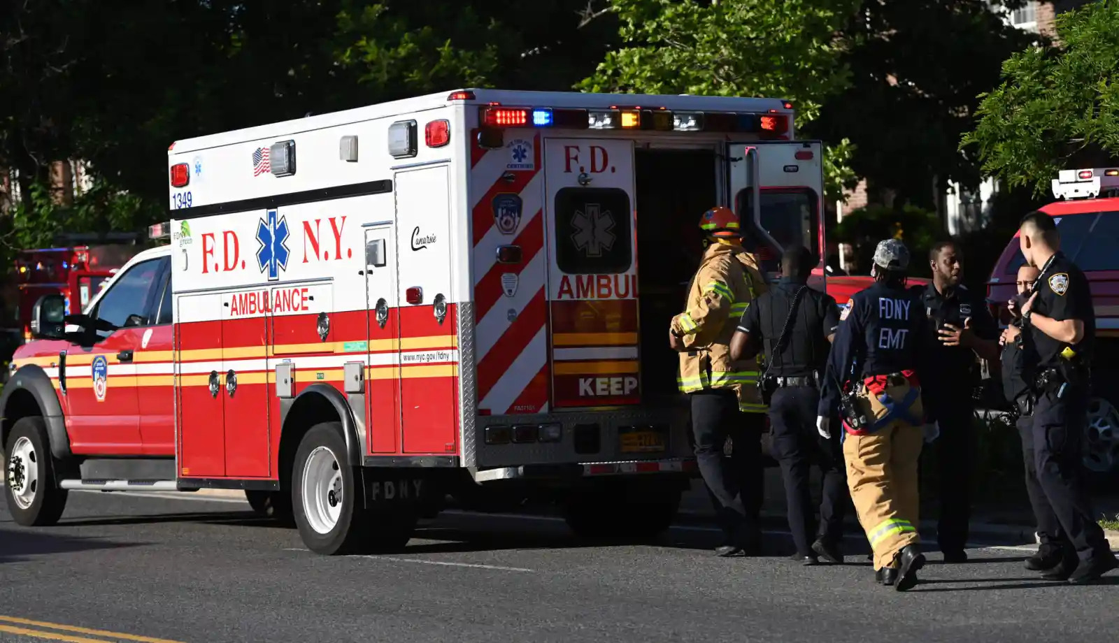 Police are looking for a hit-and-run driver who struck and killed a 57-year-old woman in front of the Joseph P. Addabbo Federal Building in Jamaica.
